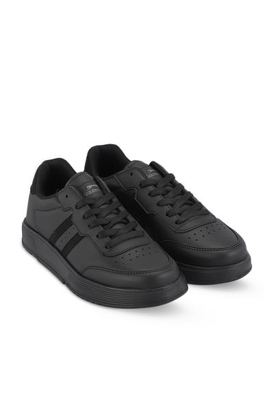 Slazenger ZIPPER I Black Women's Sneaker Shoes