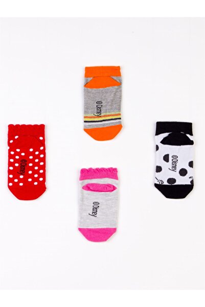 Disney Dalmatian Licensed Children's 4 Pairs Booties Socks 19833