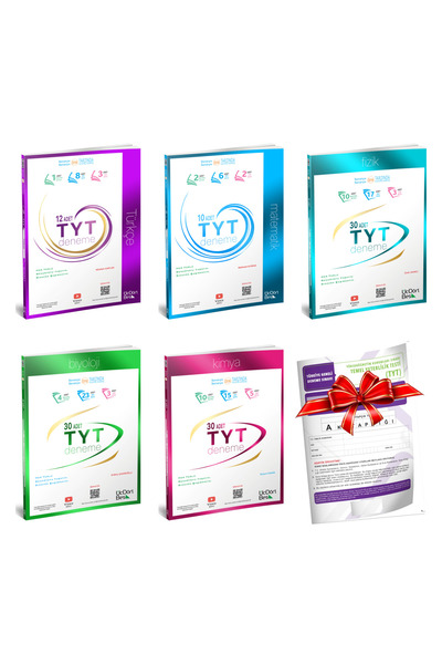 Üç Dört Beş Yayıncılık 345 - Üçdörtbeş TYT Türkçe + Matematik + Fizik + Kimya...