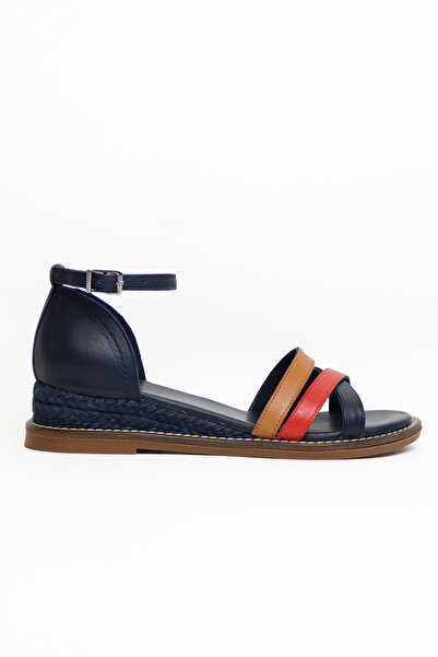 Elile Shoes Hakiki Deri Topuklu Sandalet 33-34-35-41-42-43-44 Numara