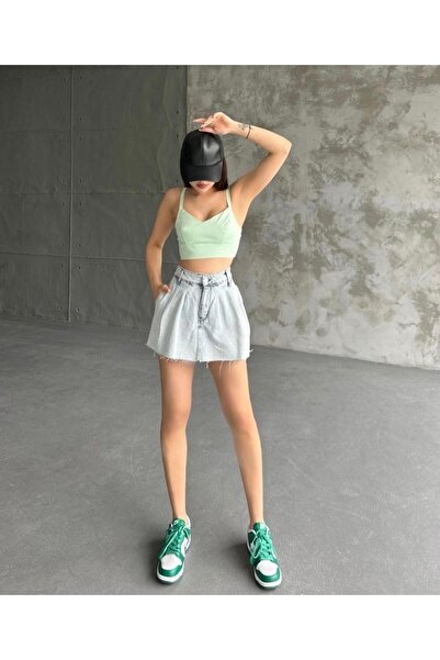 Aida Fashion Denim etek şort
