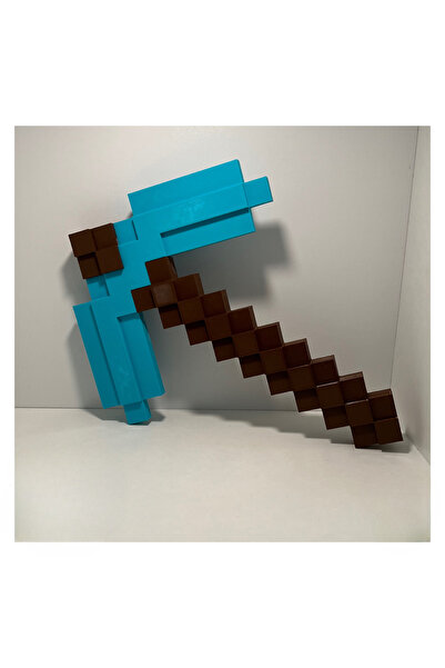 3DLAYERCRAFT Minecraft Elmas Kazma Figür Oyuncak 25 cm