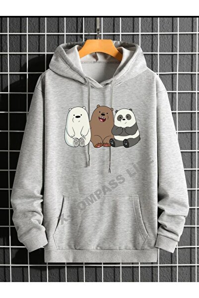 x-compass life Hanorac unisex cu glugă mărime mare 3 Kafadar