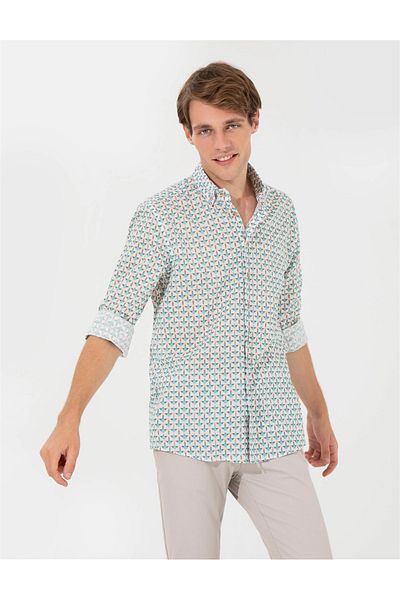 Pierre Cardin Ανδρικό Zumrut μακρυμάνικο G021SZ004.000.1374673.VR055