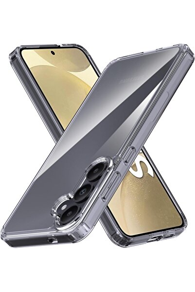 Rivor Samsung Galaxy S24 Uyumlu Kılıf 3d Kamera Korumalı Süper Şeffaf Esnek R...