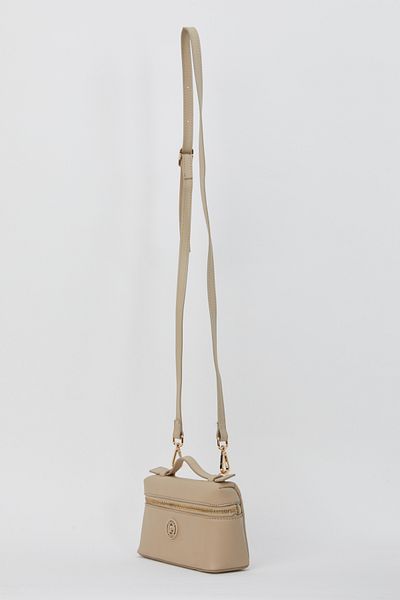 Pierre Cardin Sand Beige Print Women's Shoulder Bag 05Po24Y1835