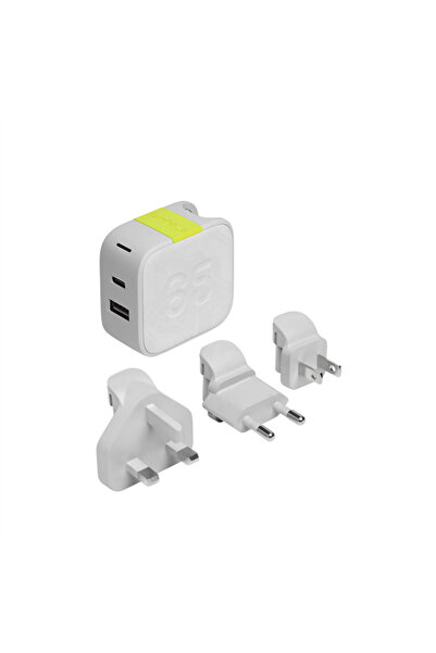 Infinity Lab InfinityLAB InstantCharger 65W 2 USB Şarj Aleti, Beyaz