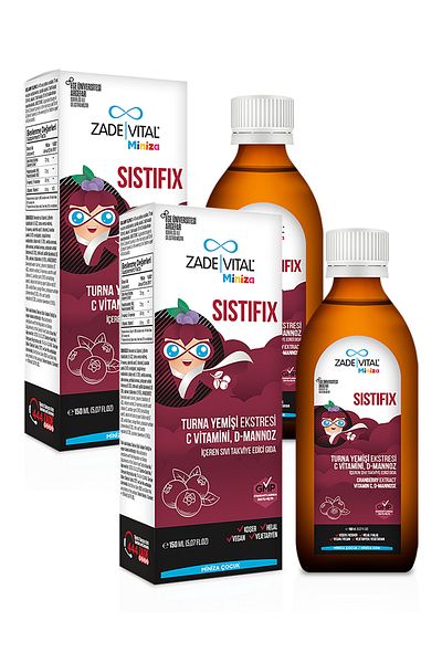 Zade Vital MinizaSistifixCrane Nut Extract - ContainsDMannoz,VitaminC (2 Boxes)