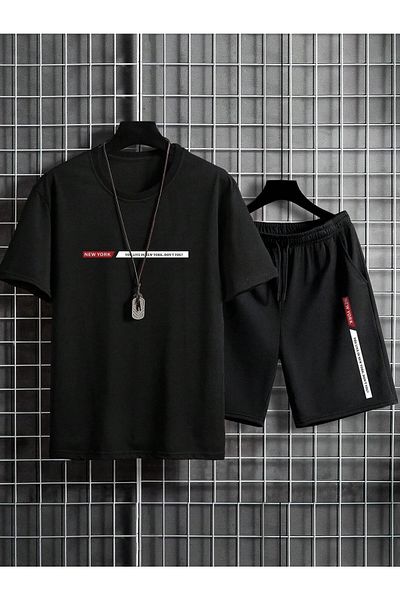 aynewmoda тениска с овърсайз принт NEW YORK