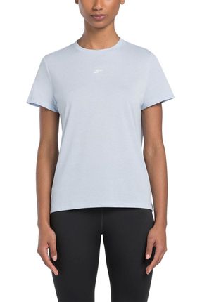 Reebok ID TRAIN SUPREMIUM TEE Mavi Kad n K sa Kol T Shirt Fiyat Yorumlar Trendyol