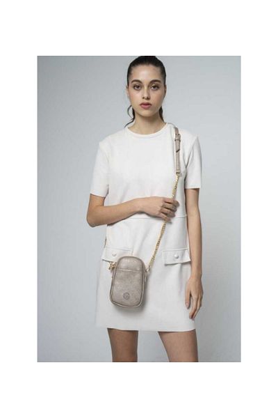 Valentino Orlandi VLT042 Geantă Crossbody aurie