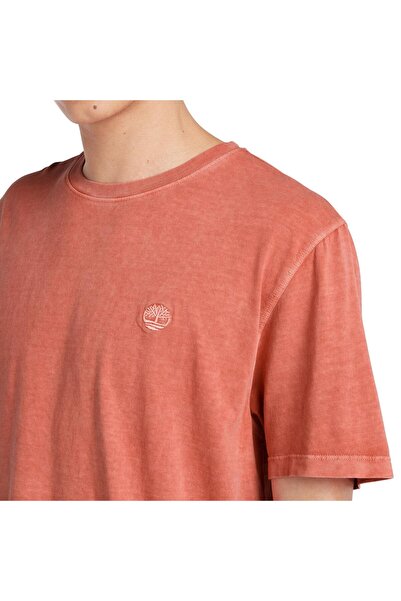 Timberland Garment Dye Short Sleeve Tee Erkek T-shirt Tb0a5yayeı41 Kahverengi-xl