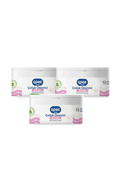 Wee Baby Organik Çatlak Önleyici Anti-stretch Krem 150 ML x 3 Adet