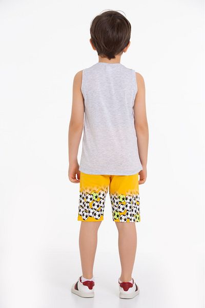 CiciTime Çocuk Modası Boy's Casual Set - Summer Shorts and Capris