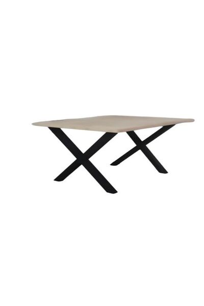 A NEW START Metal Ayak Masa Ayağı Ahşap Kütük Masif Orta Zigon Sehpa Bench Ba...