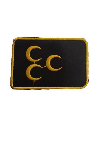 SINGLE SWORD Κέντημα Patch - Τρεις Ημισελήνους