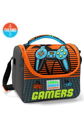 Coral High Kids Gri Turuncu Gamer Desenli Thermo Beslenme Cantas 11746 Fiyat Yorumlar Trendyol