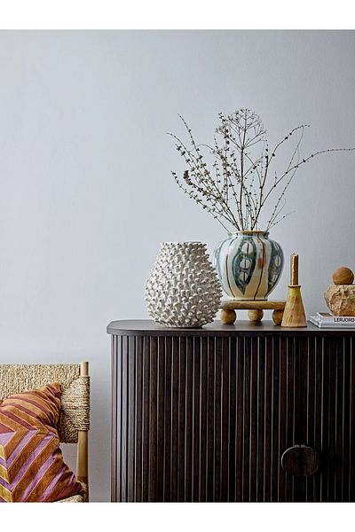 Warm Design Striped Handmade Vase