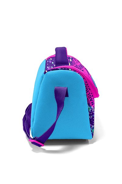 Coral High Kids Pink Purple Heart Patterned Thermo Lunchbox 11740