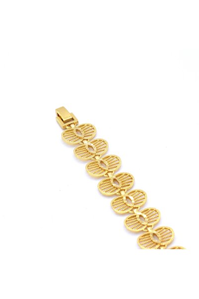 FerizZ Altın Kaplama Hint Işi Kadın Bileklik Blk-833