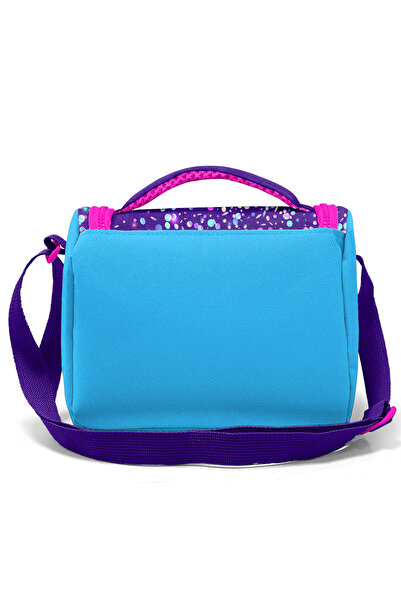 Coral High Kids Pink Purple Heart Patterned Thermo Lunchbox 11740