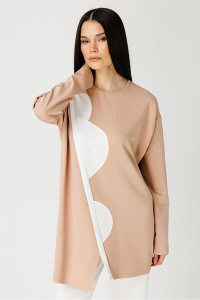Esswaap Powder Colored Fabric - Pants and Blouses Set