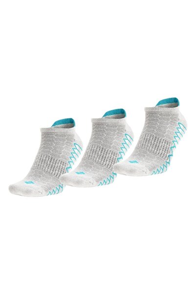 Bonny Silver Odor-Free Running and Walking Men's Booties Saks Blue Silver Soc...