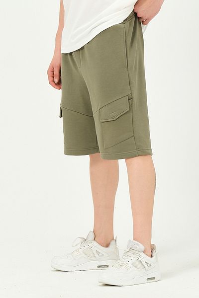 Owut Collection Ανδρικό σορτς Khaki Cargo με λεπτομέρεια τσέπης