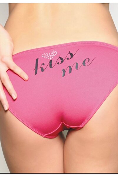 XLADY Neroteks KİSS ME BASKILI SLİP