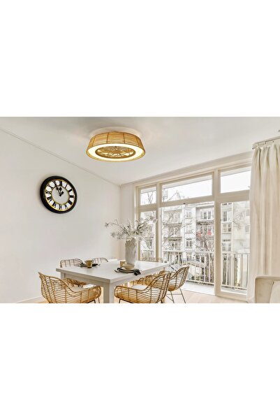 ORBUS Uzaktan Kumandalı Tavan Vantilatörü 3000k - 6500k Işık Ve Ayarlanabilir...