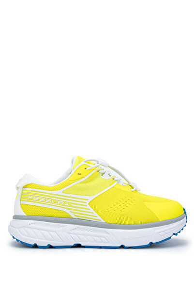 FESSURA Pantofi și pantofi sport pentru copii din material textil galben/alb