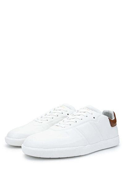 FABI Erkek Hakiki Deri Beyaz Sneakers & Spor Ayakkabı