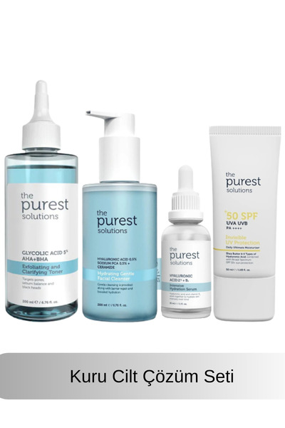 The Purest Solutions Kuru Cilt Çözüm Seti