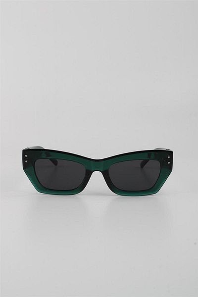 Silvio Monetti Green Matte Women's Sunglasses with UV400 Filter -615260