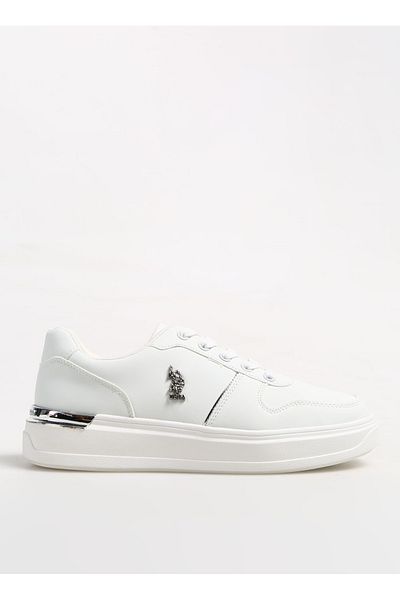 U.S. Polo Assn. U.S. Polo Assn. Women's White Sneakers a 10153231412010