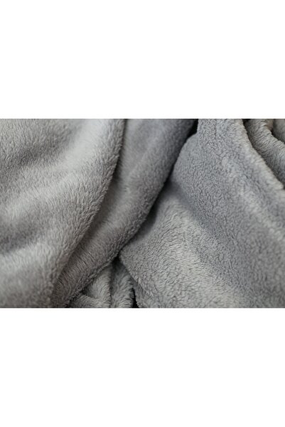 Mislina Home Tiny Wellsoft Bebek - Çocuk Battaniyesi Açık Gri 100x100 Cm