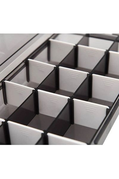 Ecolux 15 COMPARTMENT ADJUSTABLE JEWELRY ORGANIZER