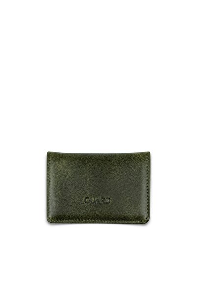 GUARD Hakiki Deri Mıknatıslı Kartlık/ Kartvizitlik
