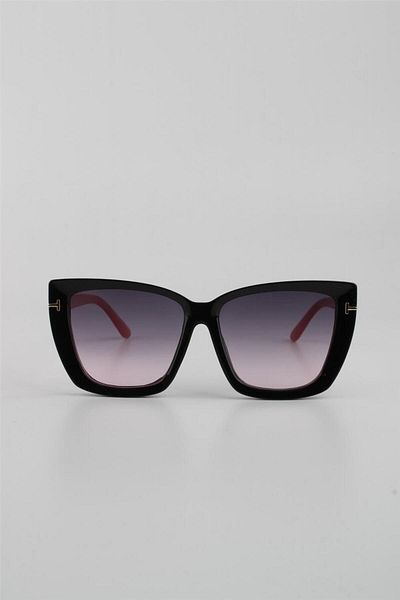 Silvio Monetti Women's Sunglasses - Pink Gradient, UV400 Filter, Model615291