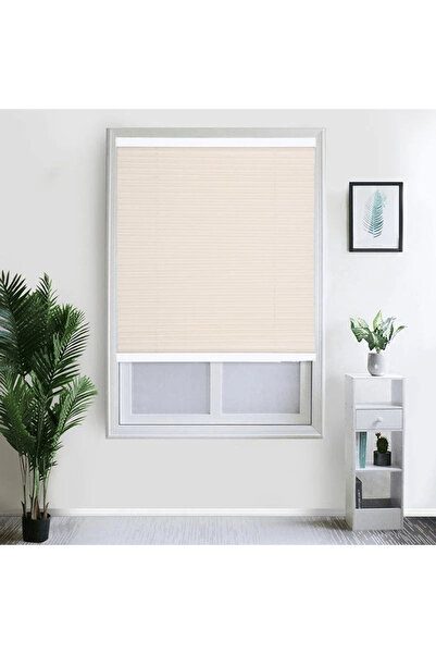 SAYDAMM Plise Perde Krem