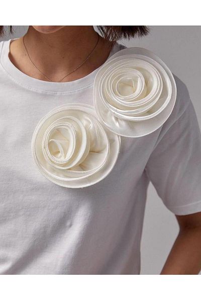 Pulli Collection Tricou Compak Basic cu Accesorii Rose
