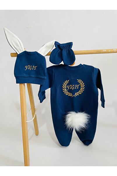 BEST TASARIM ATÖLYESİ SEMRA KAYA ERKEK ÖZEL ÜRETİM İŞLEMELİ TULUM SET