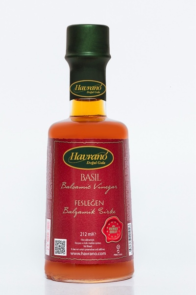 Havrano %100 Balzamik Fesleğen Sirkesi 212ml