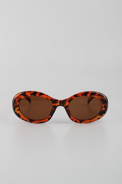 Silvio Monetti Leopard Pattern UV400 Filter Women's Sunglasses -615341