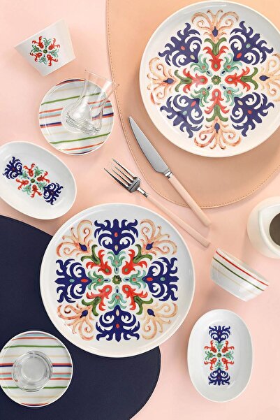 Kütahya Porselen Mood 30 Piece Breakfast Set 12077