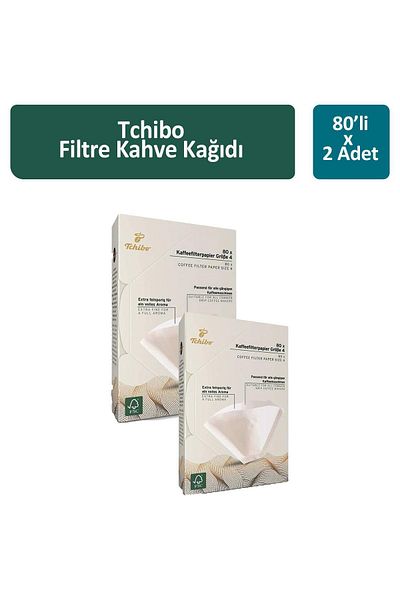 Tchibo 80 x 2 Pieces of Filter Coffee Paper