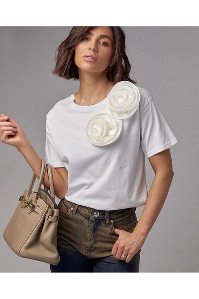 Pulli Collection Tricou Compak Basic cu Accesorii Rose