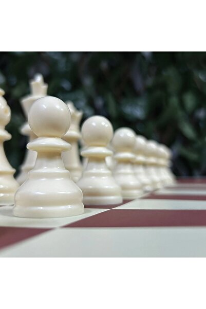 Yeni Satranç 95mm Professional Chess Piece - 700gr Double Queen