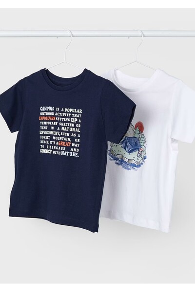 MAYORAL Хлопчача футболка, 2 шт.