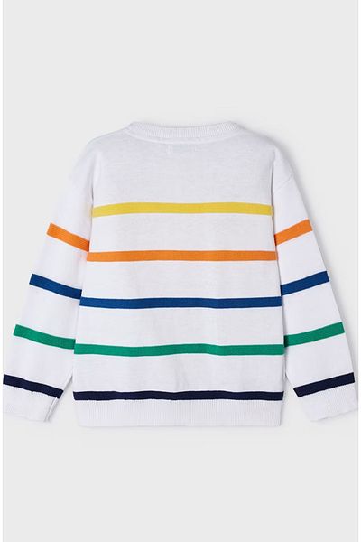 MAYORAL Boy's Better Cotton Striped Sweater